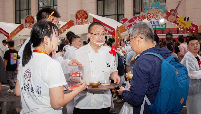 以食為媒，淮揚(yáng)菜品鑒堂受邀參展“北京國際美食薈”